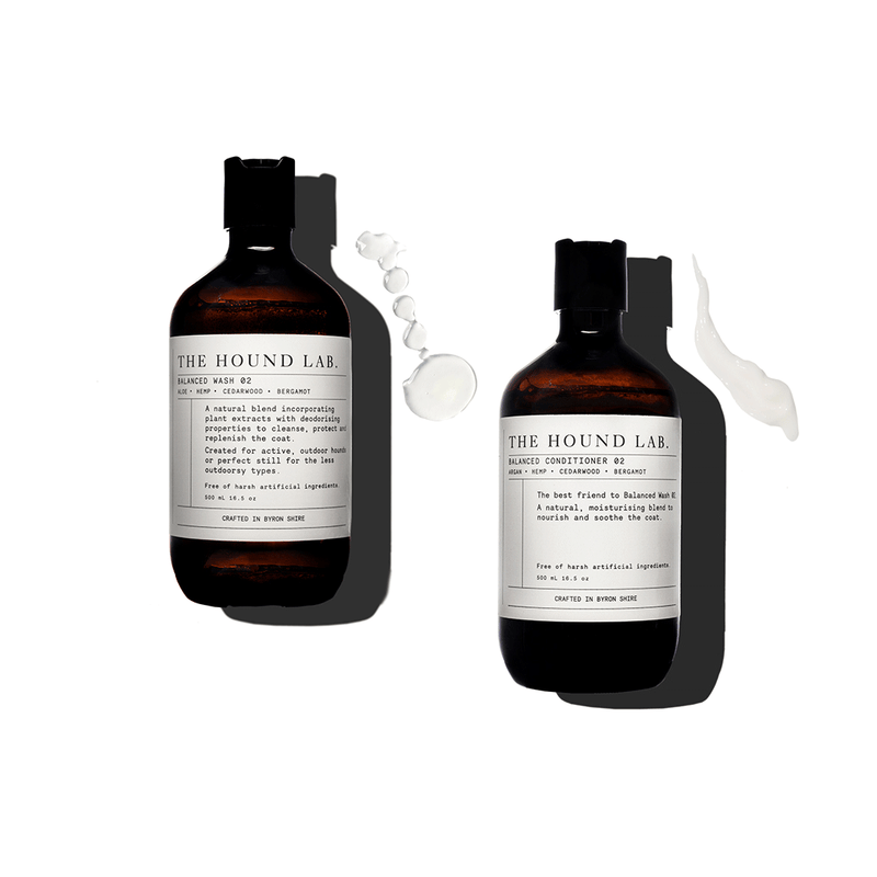 Natural dog wash and conditioner